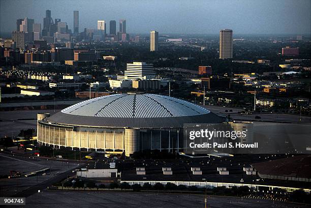 Seen here in this March 31, 2000 file photo is an aerial view of the Houston Astrodome, home to the hometeam the Astros.