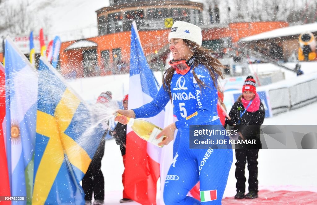 SKI-ALPINE-WORLD-WOMEN-DOWNHILL