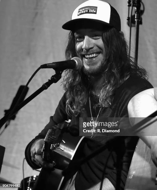 Singer/Songwriter Jaren Johnston of The Cadillac Three performs during the ASCAP Showcase at The Lakehouse during the 9th Annual 30A Songwriters...