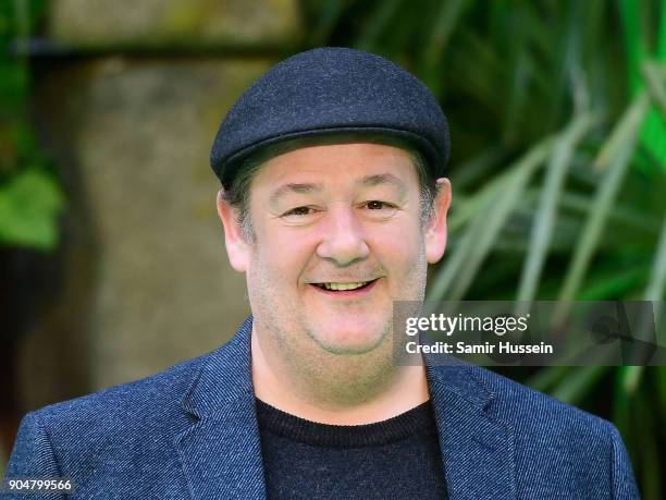 Johnny Vegas attends the 'Early Man' World Premiere held at BFI IMAX on January 14, 2018 in London, England.