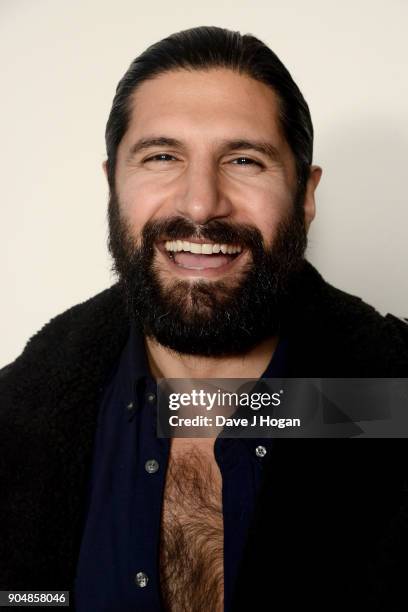 Kayvan Novak attends the 'Early Man' World Premiere after party held at Skylon on January 14, 2018 in London, England.