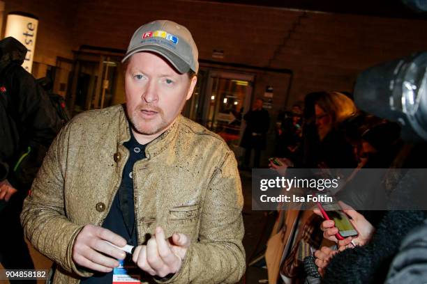 Irish singer and iron man Joey Kelly attends the 'Schlagerchampions - Das grosse Fest der Besten' TV Show at Velodrom on January 13, 2018 in Berlin,...