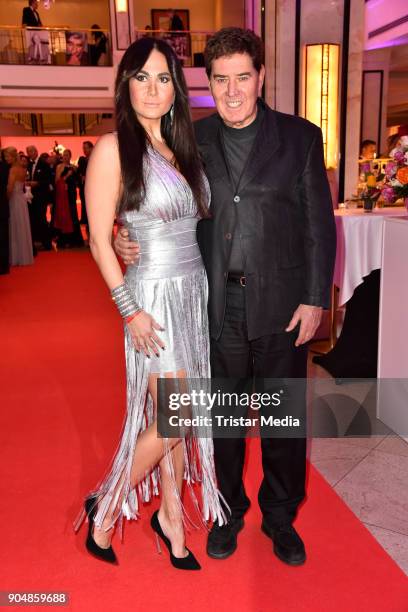 Jack White and Rafaella White attend the 117th Press Ball on January 13, 2018 in Berlin, Germany.