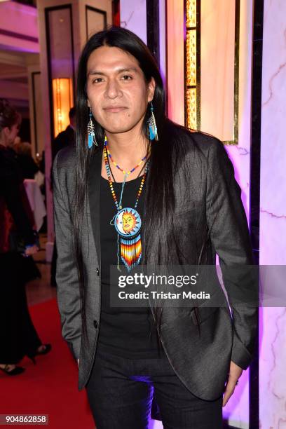 Leo Rojas attends the 117th Press Ball on January 13, 2018 in Berlin, Germany.