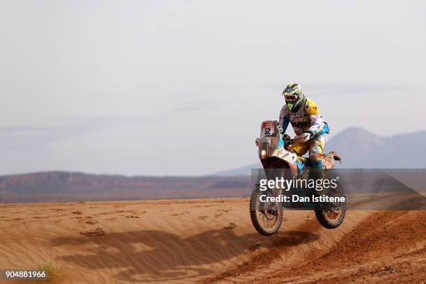 Xxxx during stage eight of the 2018 Dakar Rally between Uyuni and Tupiza on January 14, 2018 in UNSPECIFIED, Bolivia.