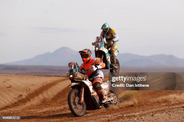 Xxxx during stage eight of the 2018 Dakar Rally between Uyuni and Tupiza on January 14, 2018 in UNSPECIFIED, Bolivia.