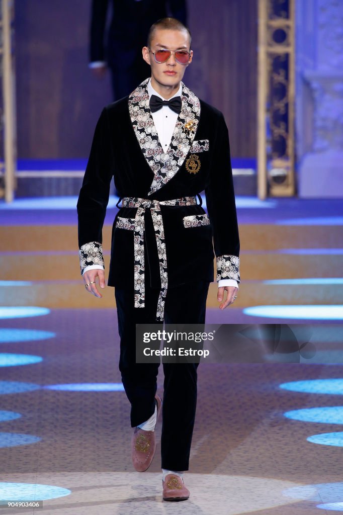 Dolce & Gabbana - Runway - Milan Men's Fashion Week Fall/Winter 2018/19