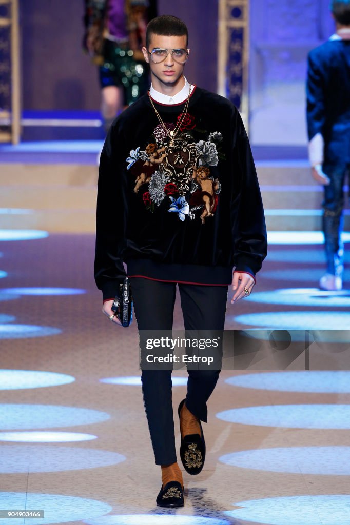 Dolce & Gabbana - Runway - Milan Men's Fashion Week Fall/Winter 2018/19