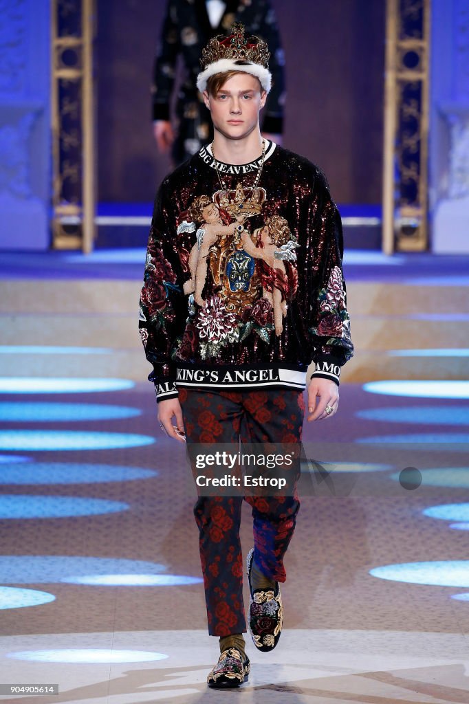 Dolce & Gabbana - Runway - Milan Men's Fashion Week Fall/Winter 2018/19