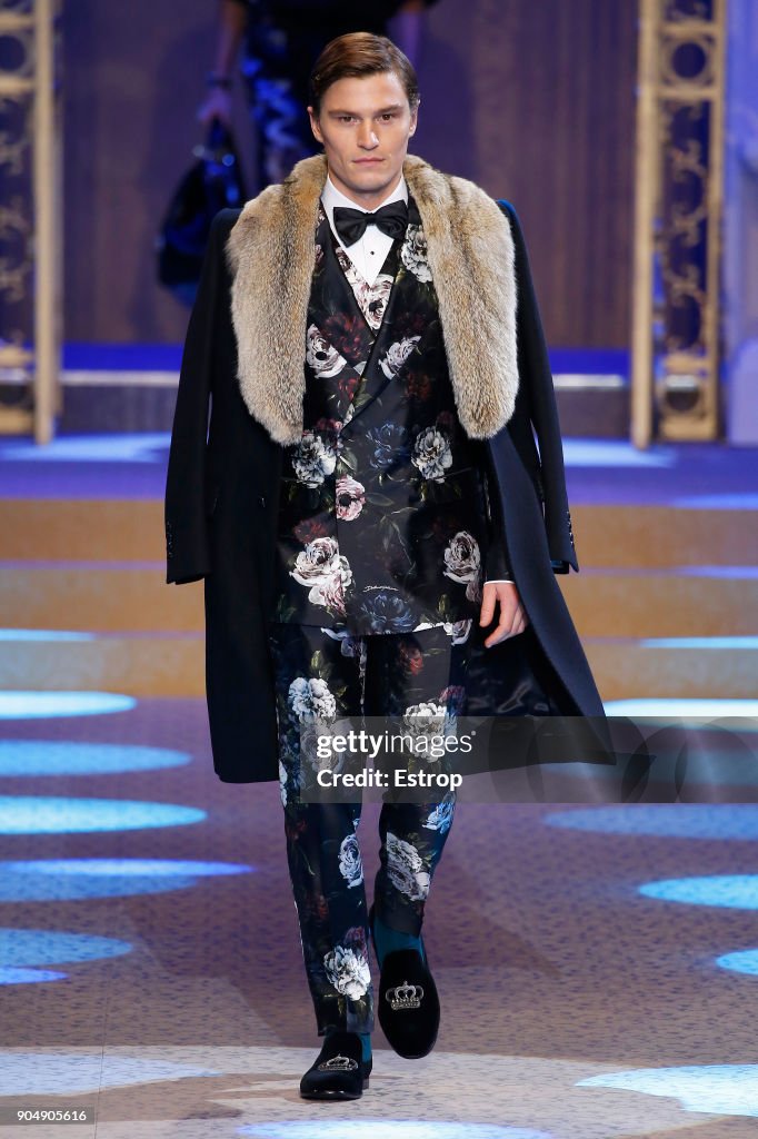 Dolce & Gabbana - Runway - Milan Men's Fashion Week Fall/Winter 2018/19