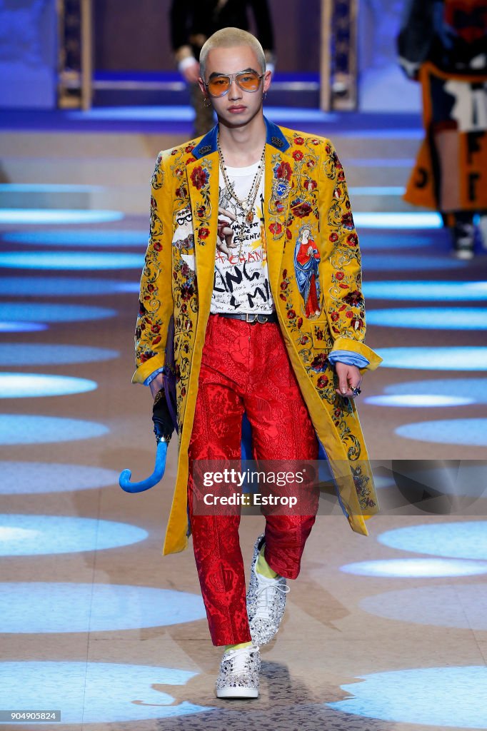 Dolce & Gabbana - Runway - Milan Men's Fashion Week Fall/Winter 2018/19