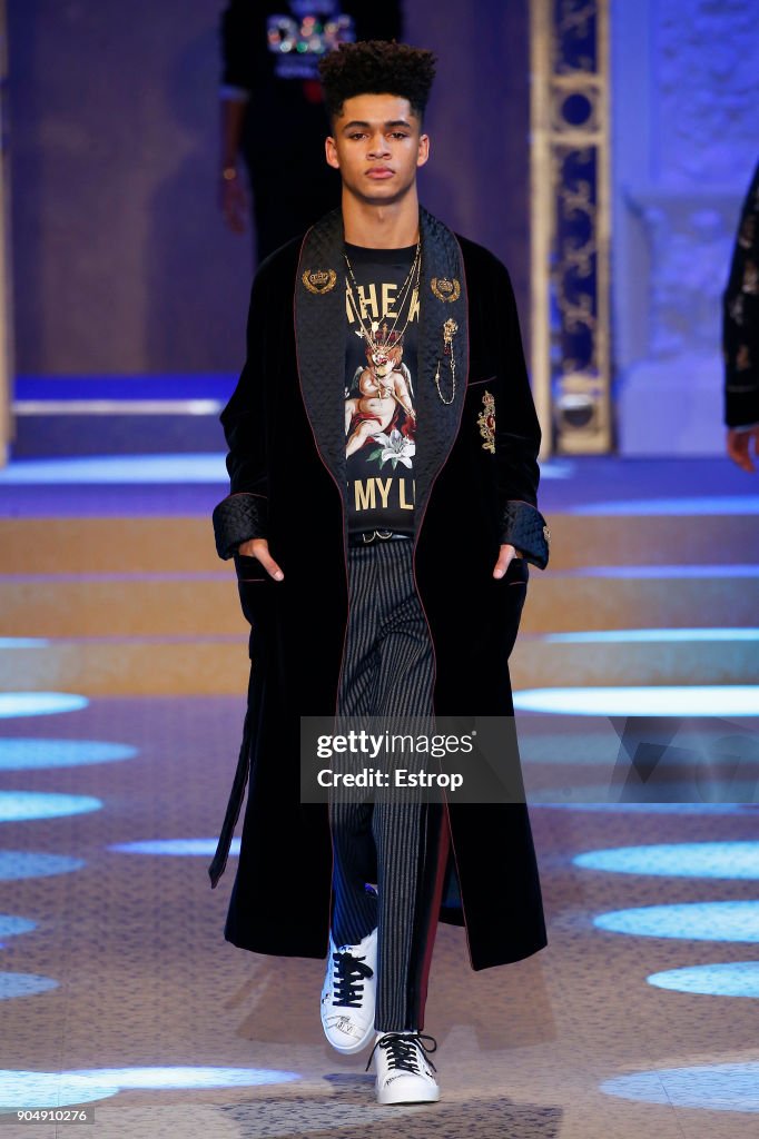 Dolce & Gabbana - Runway - Milan Men's Fashion Week Fall/Winter 2018/19