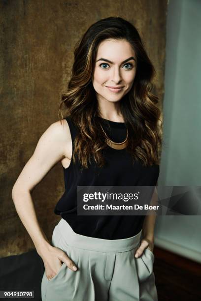 Brooke Lyons from CW's 'Life Sentence' poses for a portrait during the 2018 Winter TCA Tour at Langham Hotel on January 7, 2018 in Pasadena,...