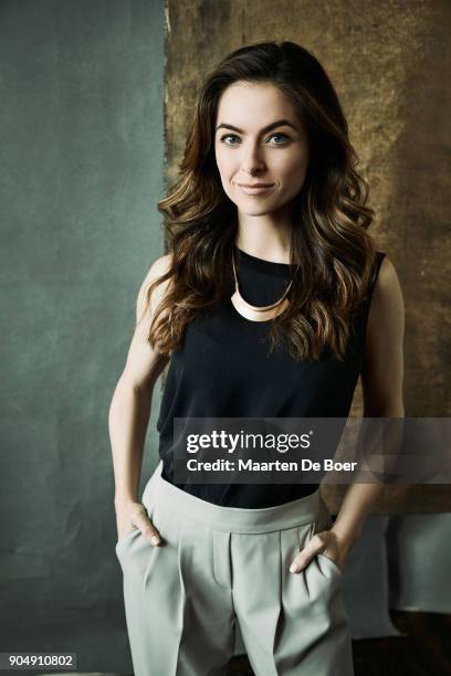 Brooke Lyons from CW's 'Life Sentence' poses for a portrait during the 2018 Winter TCA Tour at Langham Hotel on January 7, 2018 in Pasadena,...