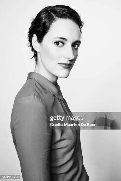 Phoebe Waller-Bridge from BBC America's 'Killing Eve' poses for a portrait during the 2018 Winter TCA Tour at Langham Hotel on January 12, 2018 in...