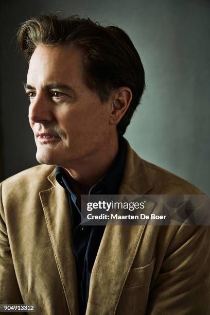 Kyle MacLachlan from IFC's 'Portlandia' poses for a portrait during the 2018 Winter TCA Tour at Langham Hotel on January 12, 2018 in Pasadena,...