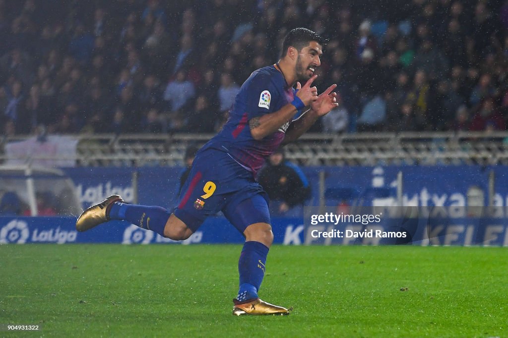 Real Sociedad v Barcelona - La Liga