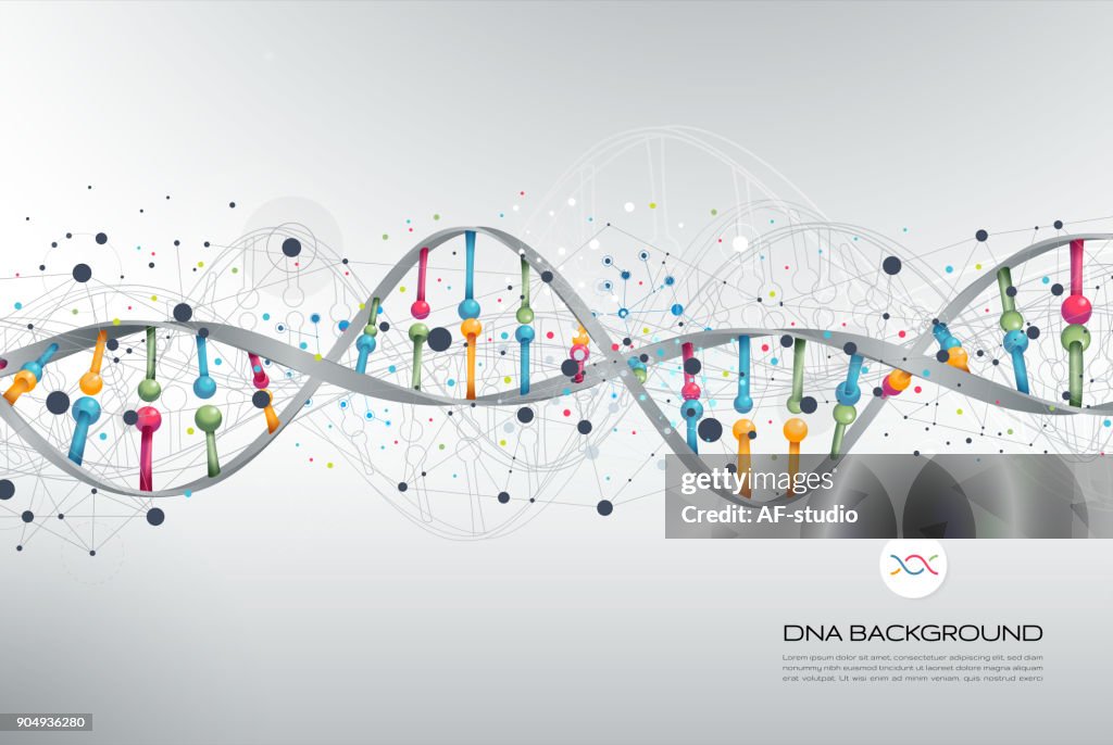 DNA Abstract Background