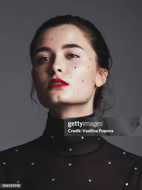 Face Rhinstone 1,179 Rhinestone Face Stock Photos, High-Res Pictures, and Images ...