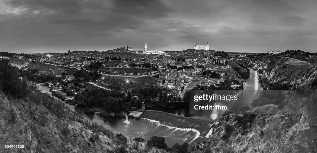 Toledo panorama (Castile–La Mancha/ Spain)