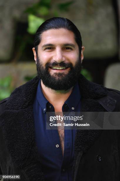 Kayvan Novak attends the 'Early Man' World Premiere held at BFI IMAX on January 14, 2018 in London, England.