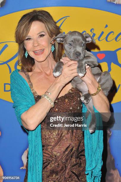 Actress Linda Blair arrives at 2018 American Rescue Dog Show on January 7, 2018 in Beverly Hills, California.