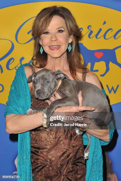 Actress Linda Blair arrives at 2018 American Rescue Dog Show on January 7, 2018 in Beverly Hills, California.