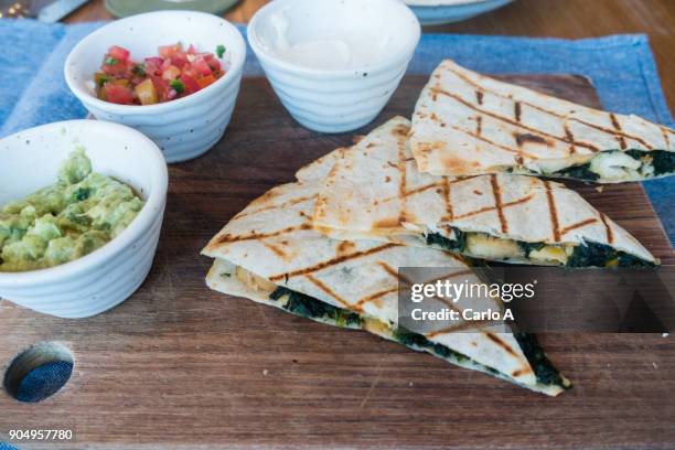 quesadilla - quesadilla stock pictures, royalty-free photos & images