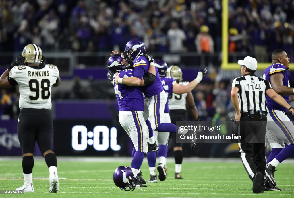 Divisional Round - New Orleans Saints v Minnesota Vikings