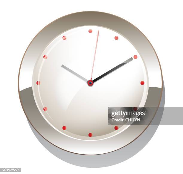 wall uhr - 10 seconds or greater stock-grafiken, -clipart, -cartoons und -symbole