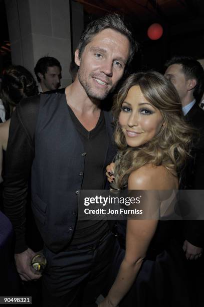 Jason Orange and Rachel Stephens attends the 2009 GQ Men Of The Year Awards at The Royal Opera House on September 8, 2009 in London, England.