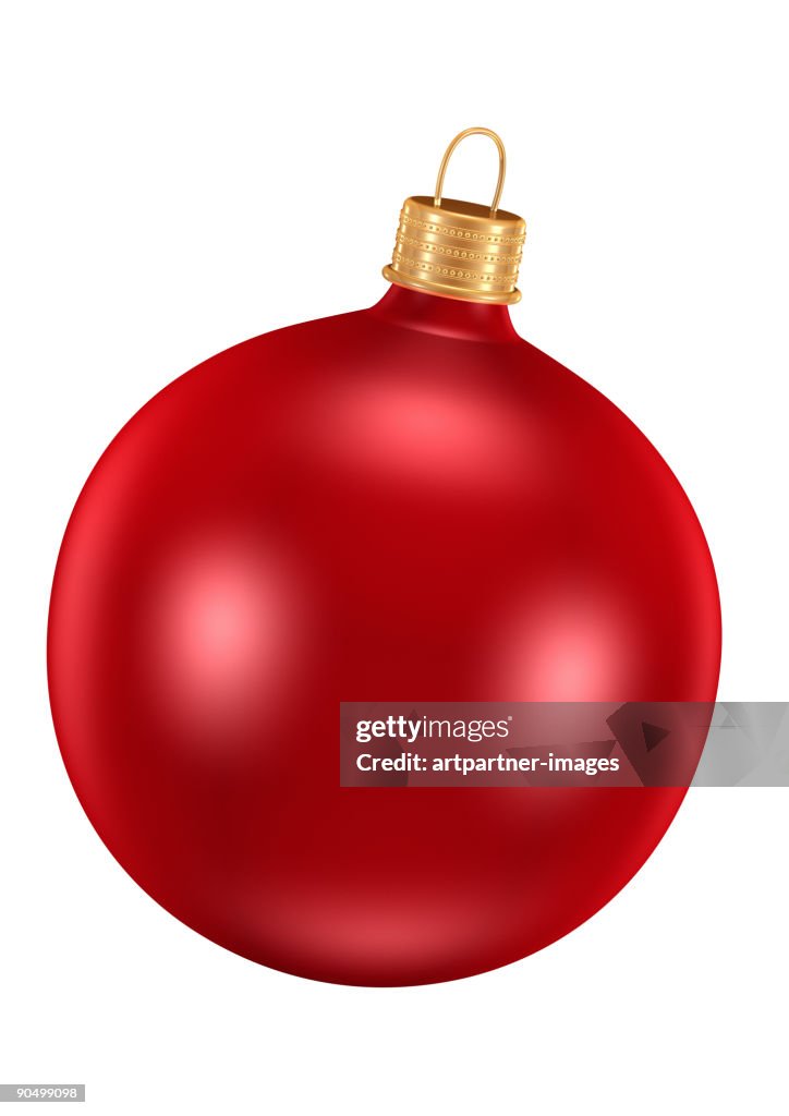 Red Ornament for Christmas Tree
