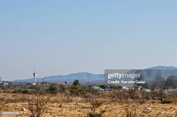 town of omaruru. namibia - omaruru-town stock pictures, royalty-free photos & images
