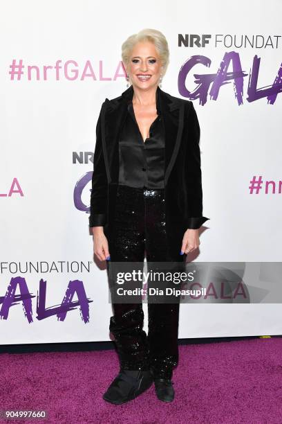 Dorinda Medley attends the 2018 National Retail Federation Gala at Pier 60 on January 14, 2018 in New York City.