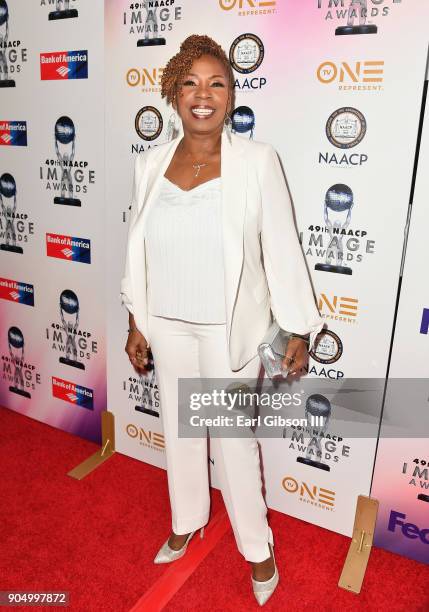 Iyanla Vanzant at the 49th NAACP Image Awards Non-Televised Awards Dinner at the Pasadena Conference Center on January 14, 2018 in Pasadena,...