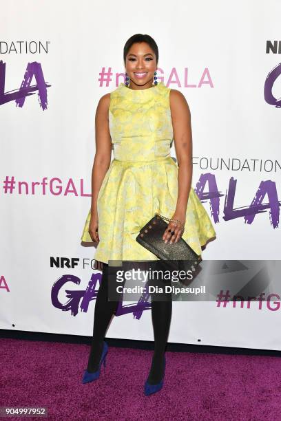 Alicia Quarles attends the 2018 National Retail Federation Gala at Pier 60 on January 14, 2018 in New York City.