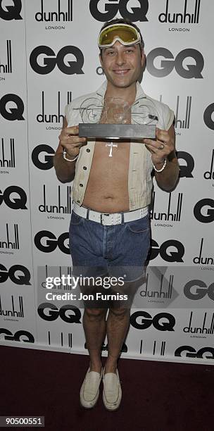 David Walliams attends the 2009 GQ Men Of The Year Awards at The Royal Opera House on September 8, 2009 in London, England.