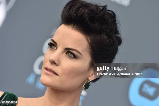 Actress Jaimie Alexander attends the 23rd Annual Critics' Choice Awards at Barker Hangar on January 11, 2018 in Santa Monica, California.