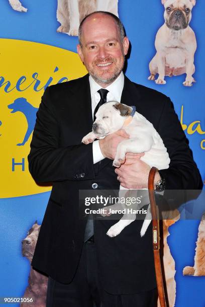 Rich Eisen attends the 2018 American Rescue Dog Show at Pomona Fairplex on January 14, 2018 in Pomona, California.