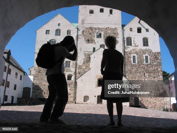 tourists - turku stock pictures, royalty-free photos & images