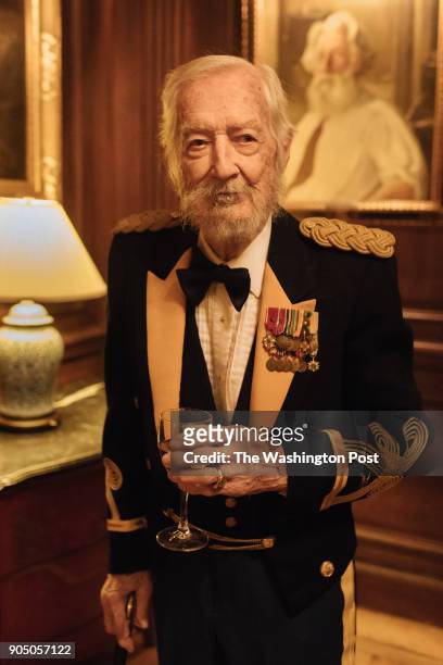Year old Colonel Peter Russell at the Russian Ball in Washington, DC on January 13 .