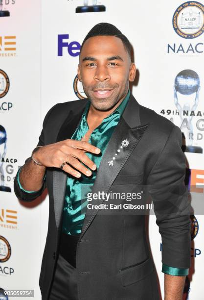 At the 49th NAACP Image Awards Non-Televised Awards Dinner at the Pasadena Conference Center on January 14, 2018 in Pasadena, California.