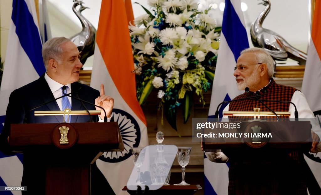 INDIA-ISRAEL-POLITICS-DIPLOMACY