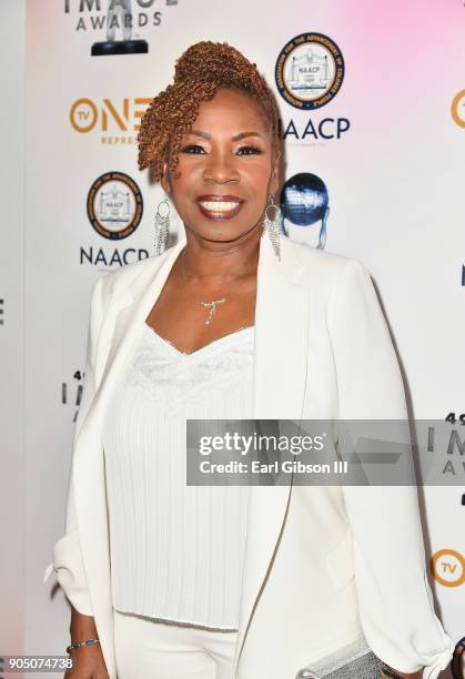 Iyanla Vanzant at the 49th NAACP Image Awards Non-Televised Awards Dinner at the Pasadena Conference Center on January 14, 2018 in Pasadena,...