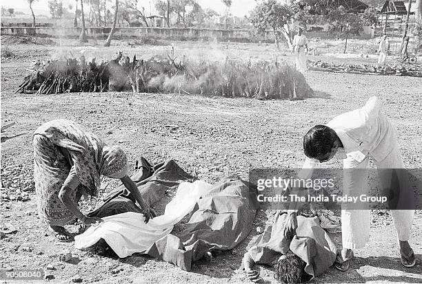 Victims of Bhopal Gas Tragedy