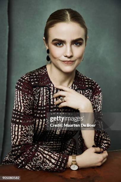 Maddie Hasson of YoutubeRed's 'Impulse' poses for a portrait during the 2018 Winter TCA Tour at Langham Hotel on January 13, 2018 in Pasadena,...