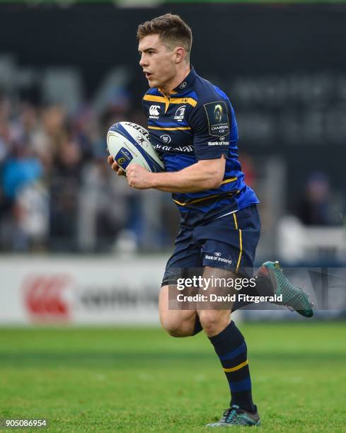 Dublin , Ireland - 14 January 2018; Luke McGrath of Leinster during the European Rugby Champions Cup Pool 3 Round 5 match between Leinster and...