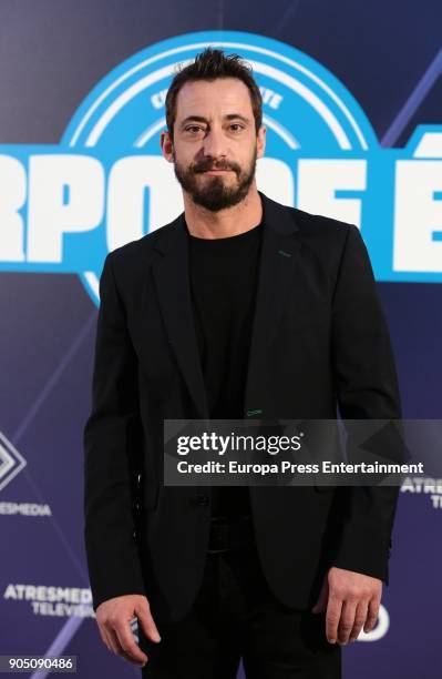 Ismael Martinez attend the 'Cuerpo De Elite' photocall at ME Reina Victoria Hotel on January 12, 2018 in Madrid, Spain.