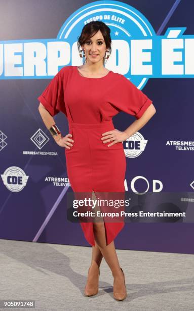 Ana Morgade attend the 'Cuerpo De Elite' photocall at ME Reina Victoria Hotel on January 12, 2018 in Madrid, Spain.