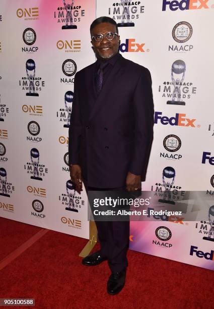 Actor Keith David attends the 49th NAACP Image Awards Non-Televised Award Show at The Pasadena Civic Auditorium on January 14, 2018 in Pasadena,...